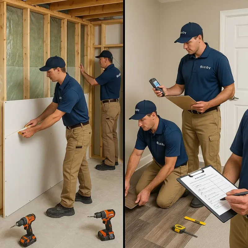 Repairs and Reconstruction process in Niagara County, NY